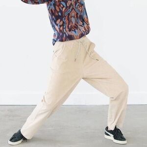 ☀️3/25 Kavu All Decked Out Pants Corduroy Irish Cream Women’s Sz Large cabincore